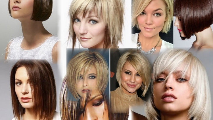 Модные прически каре