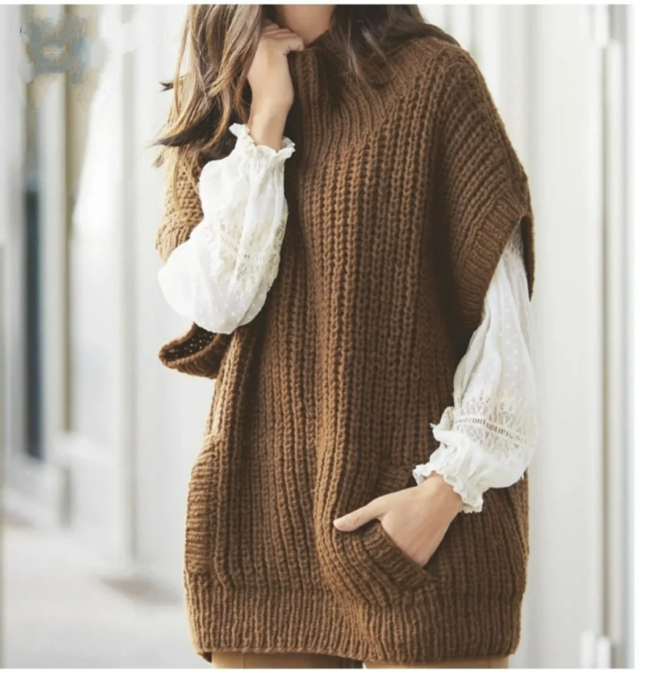 Жилет оверсайз Verena