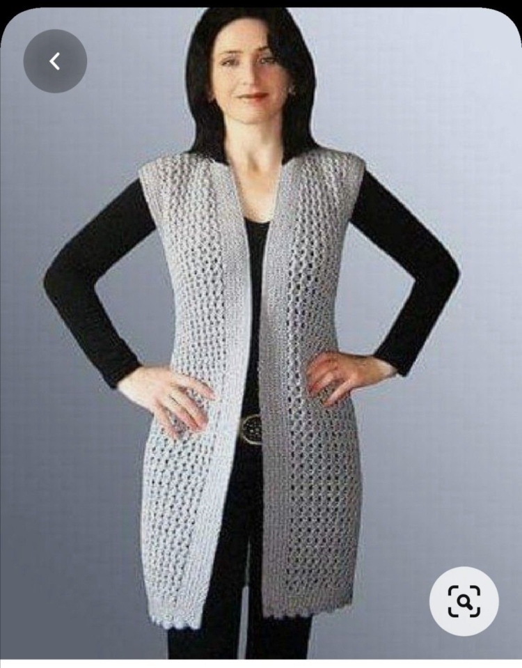 Жилет Ручеек Натальи лок