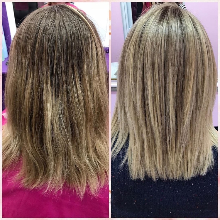 Мелирование после аэртач