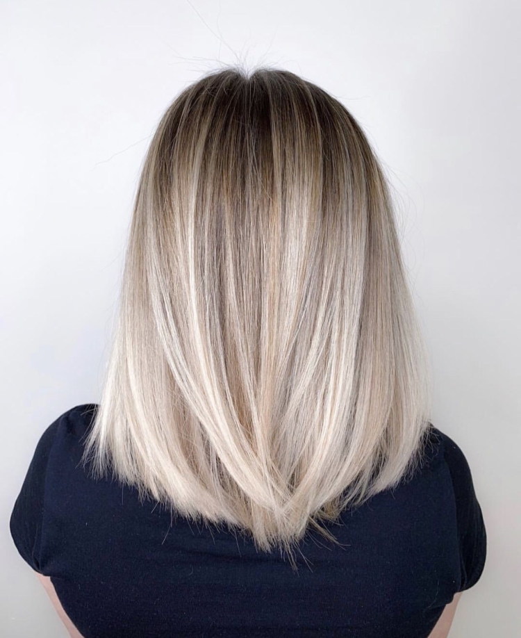 AIRTOUCH жемчужный блонд каре