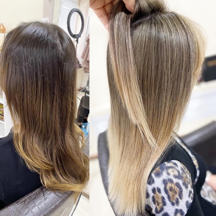 AIRTOUCH без притемнения корней