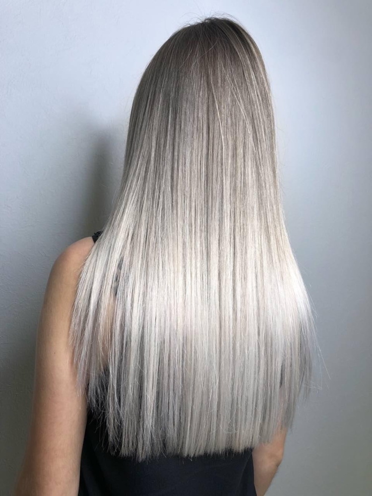 Блонд в технике AIRTOUCH