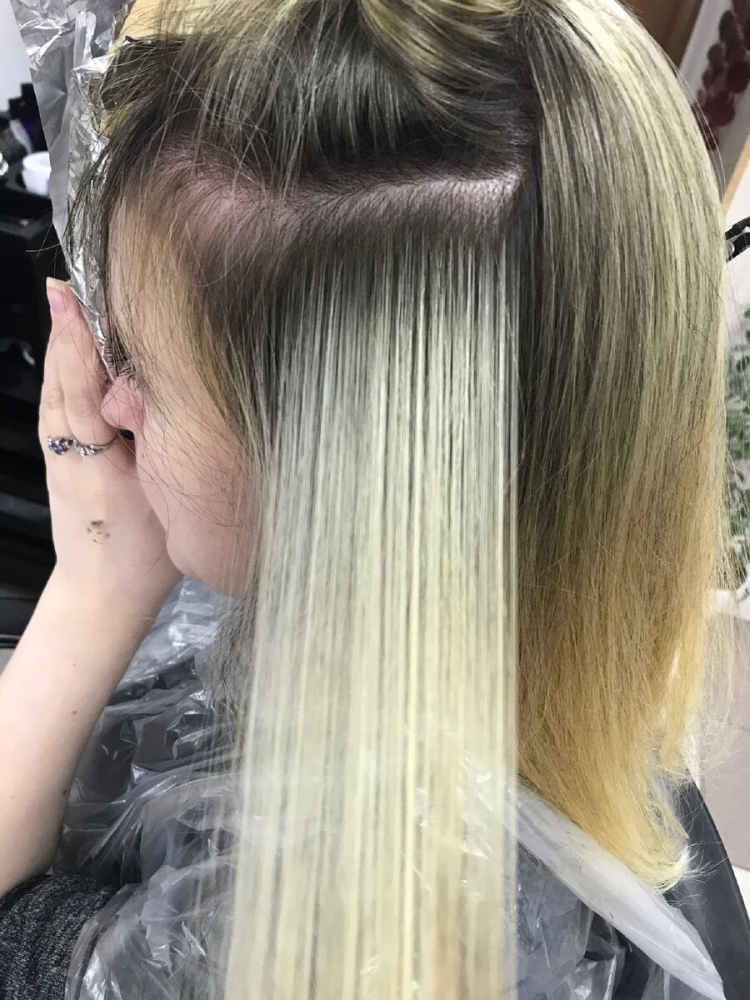 Окрашивание процесс