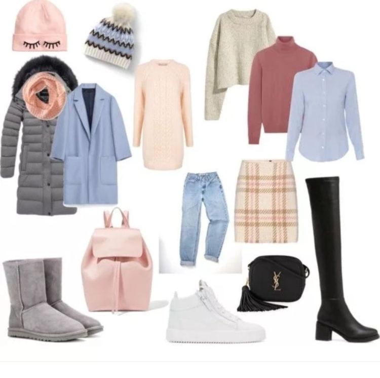 Капсульный гардероб для прогулки