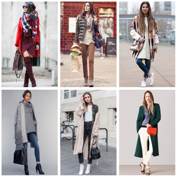 Гардероб мамы в декрете на осень