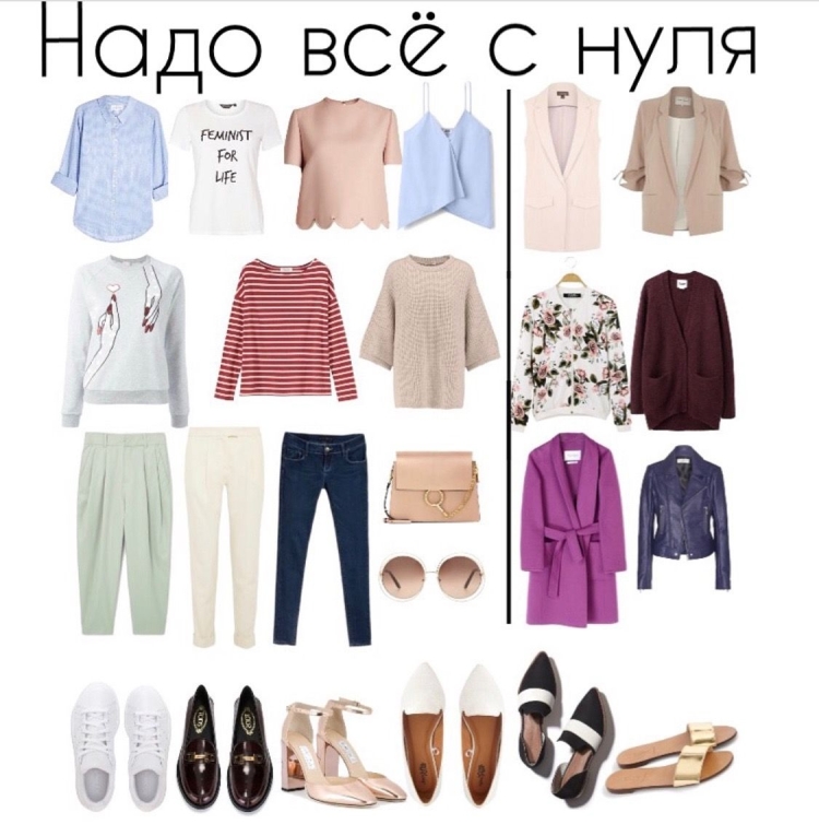 Капсульный гардероб для мамы