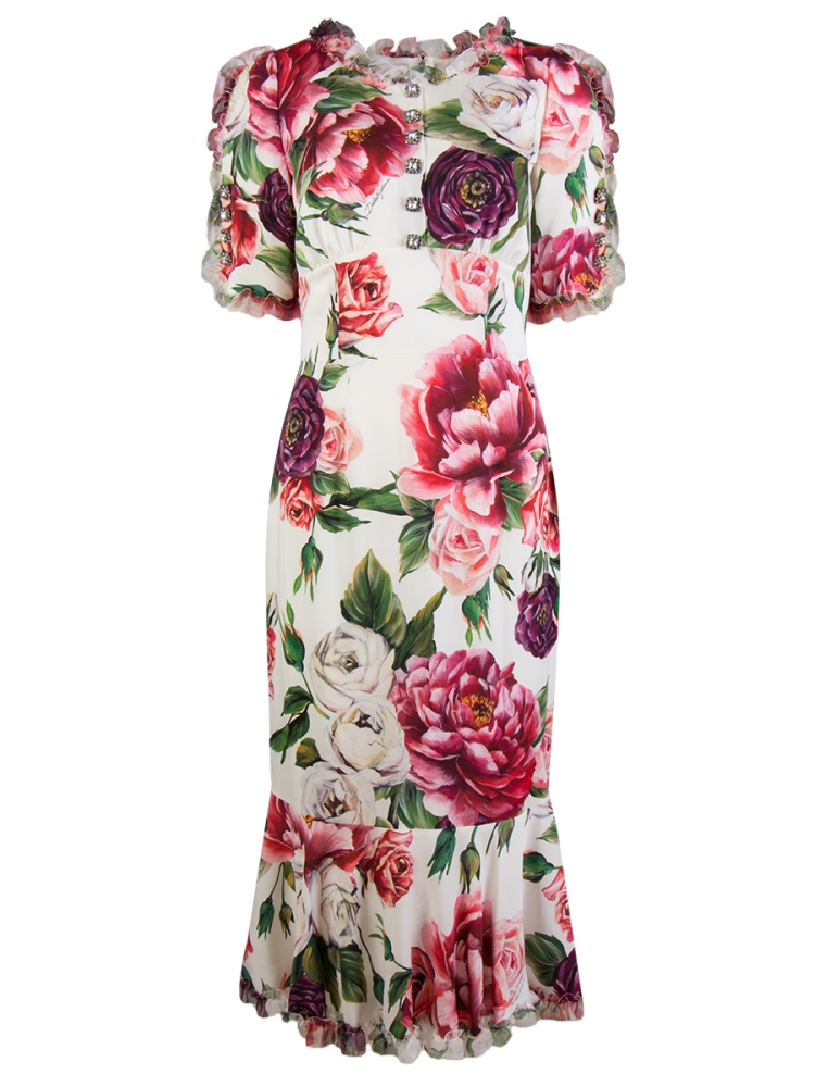 Платье Дольче Габбана шелк