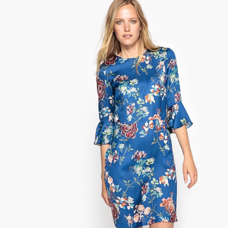 Платье с принтом