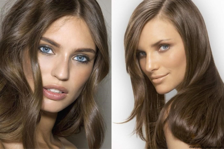 Темногрусый цвет волос