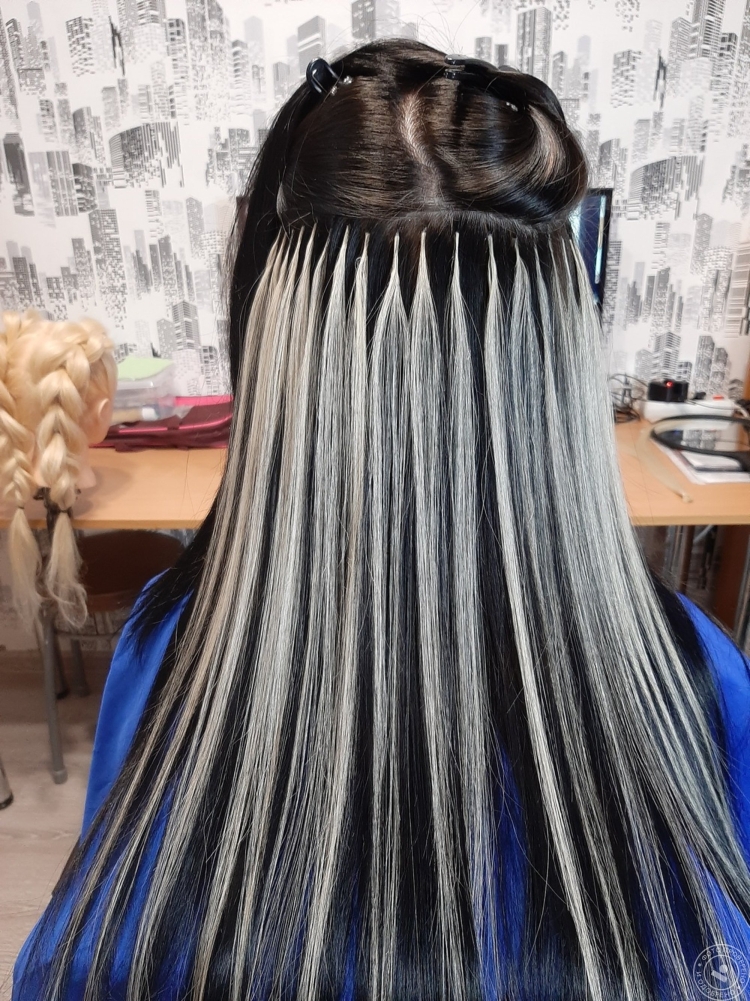 Нарощенные пряди