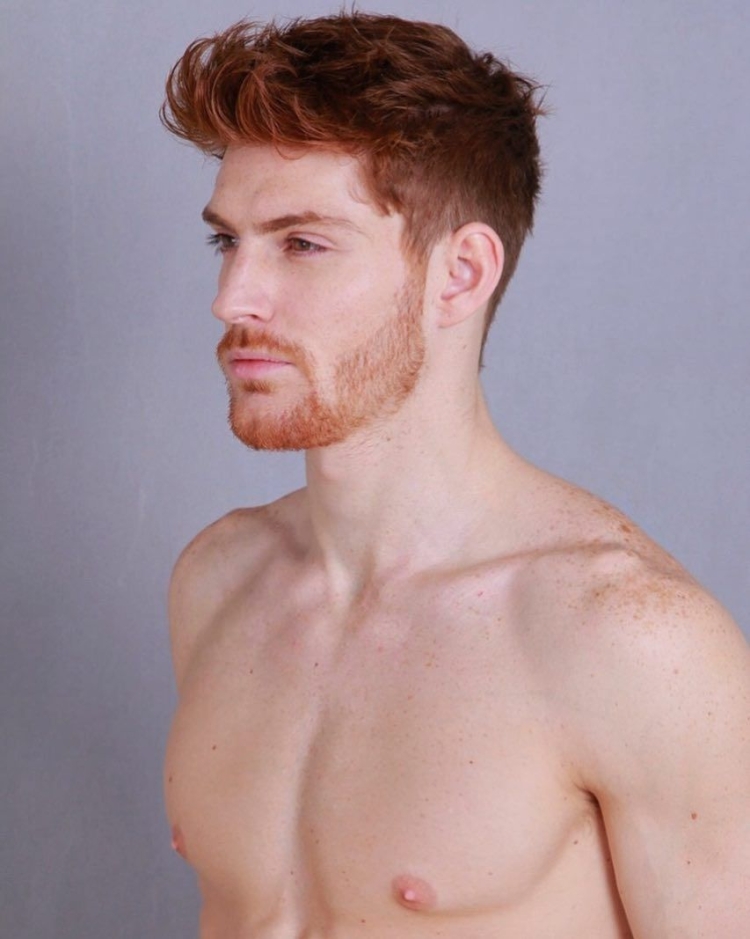 Причёски для рыжих парней