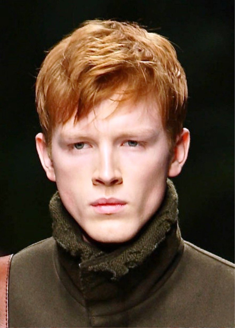 Мужские стрижки рыжие волосы