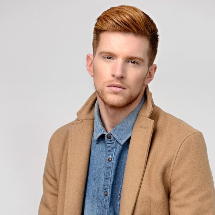 Мужские стрижки рыжие волосы