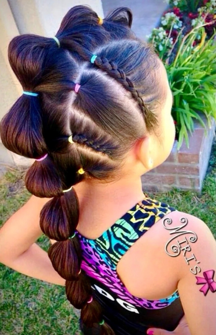 Хип-хоп прически для девочек на длинные волосы