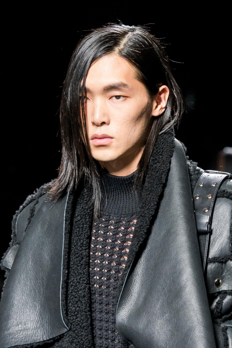 Корейские прически мужские длинные волосы