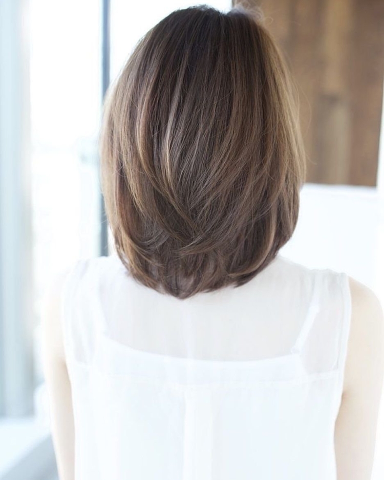 Волосы до плеч