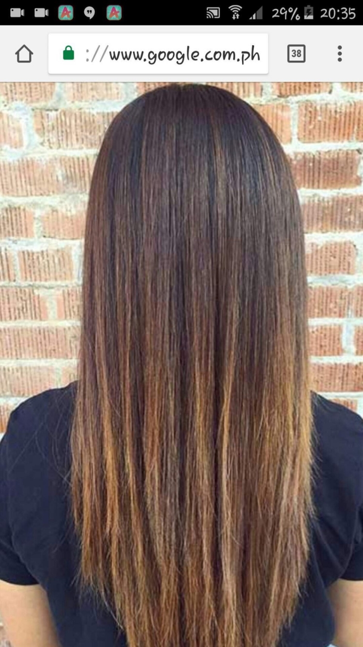 Стрижка кончиков на длинные волосы