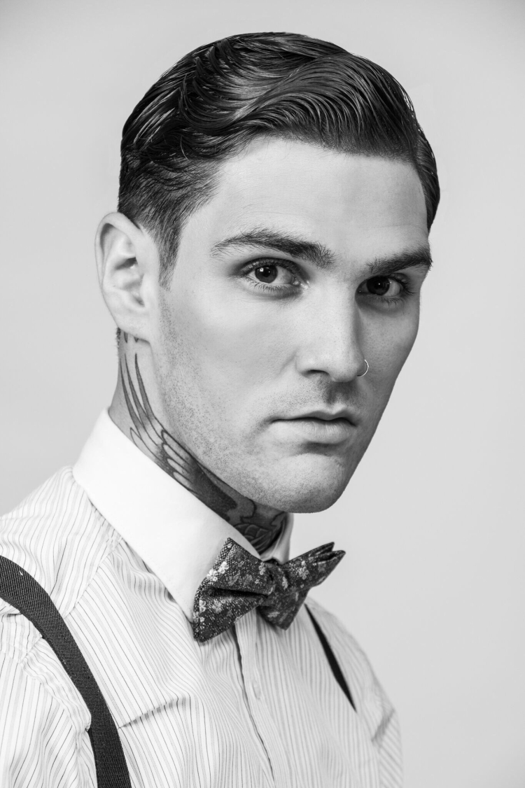 Причёски 30-х годов мужские