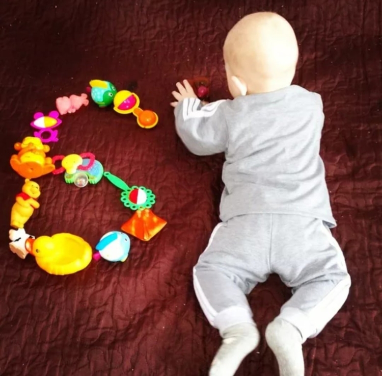 Фотосессия на полгода малышу