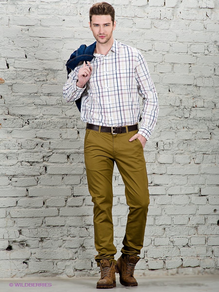 Сочетание цветов хаки в одежде для мужчин