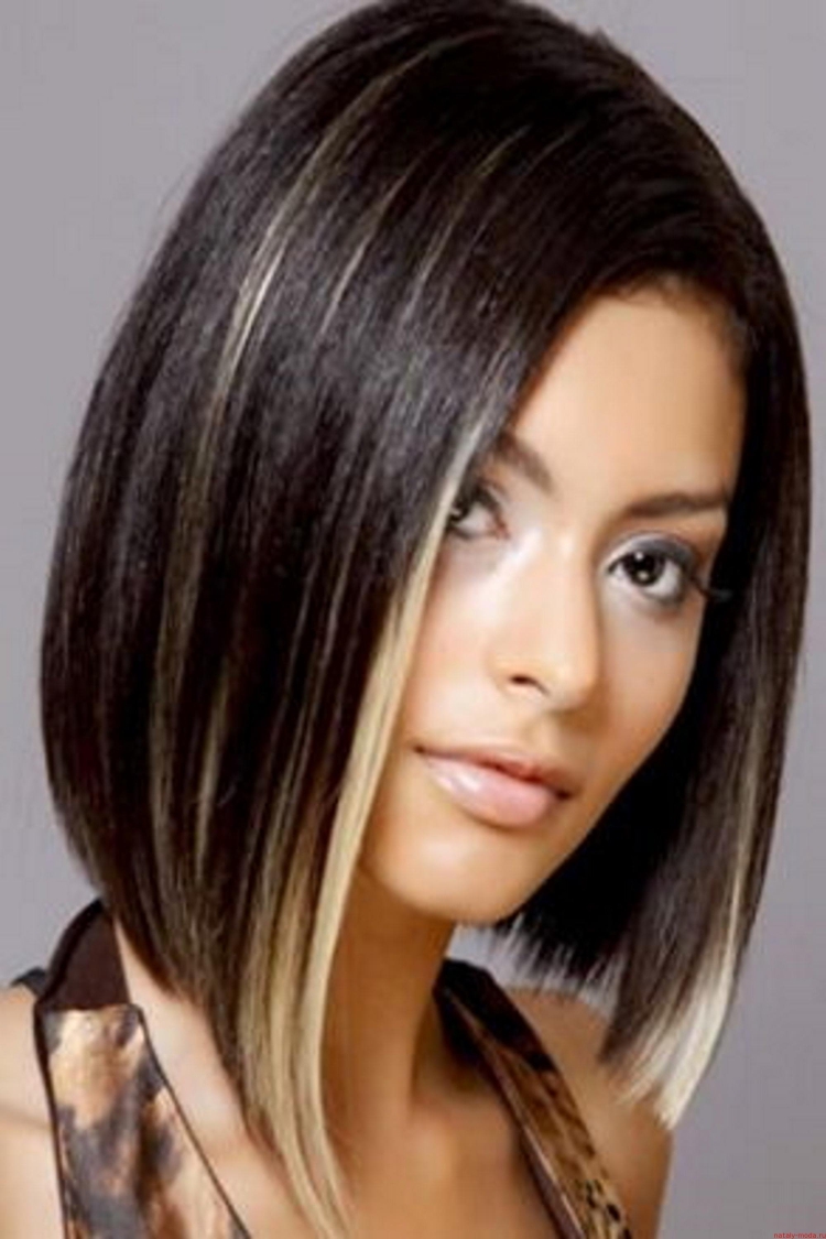 Темное мелирование на темные волосы удлиненное каре