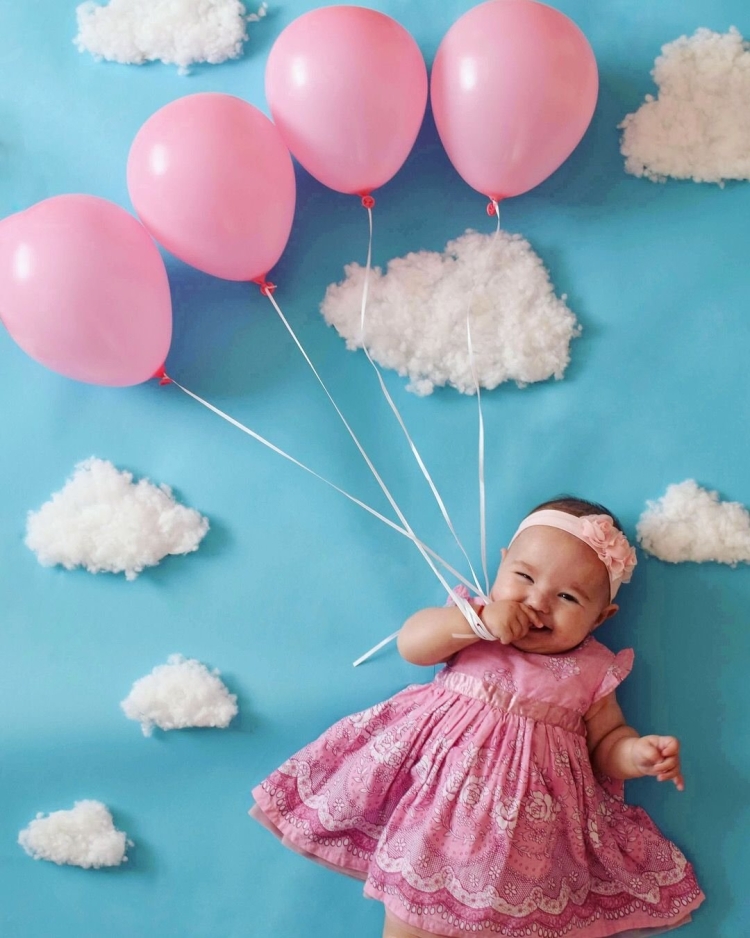 Оригинальная фотосессия малыша