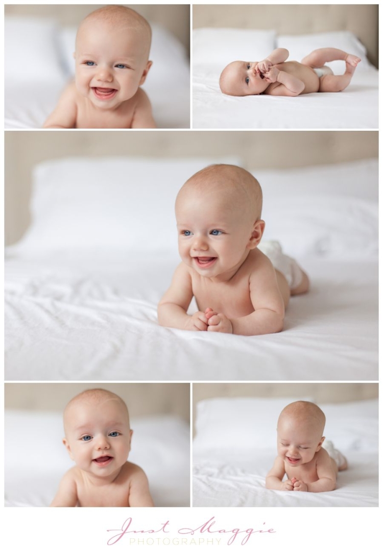 Фотосессия с малышом дома