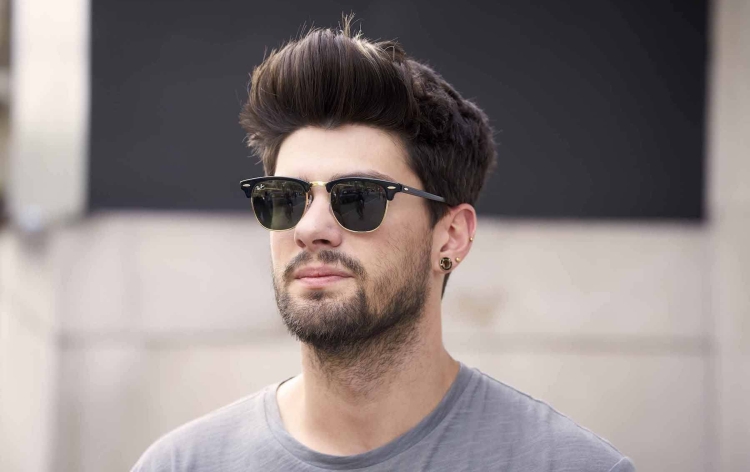 Мужские стрижки 2022 Помпадур