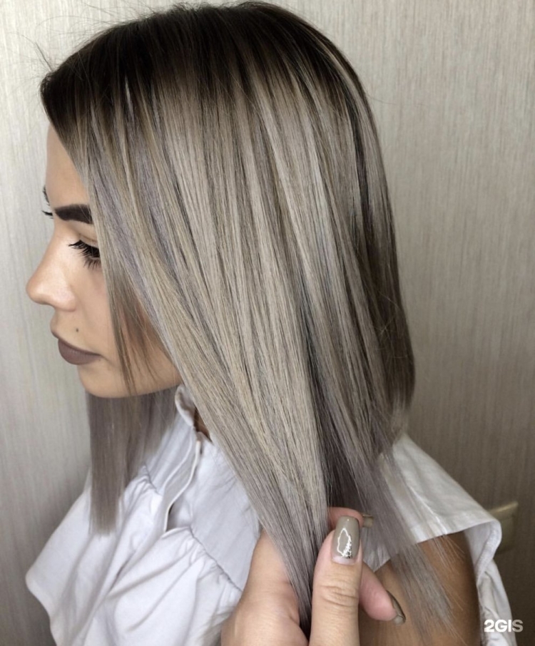 Тонирование Жемчужина пепельный