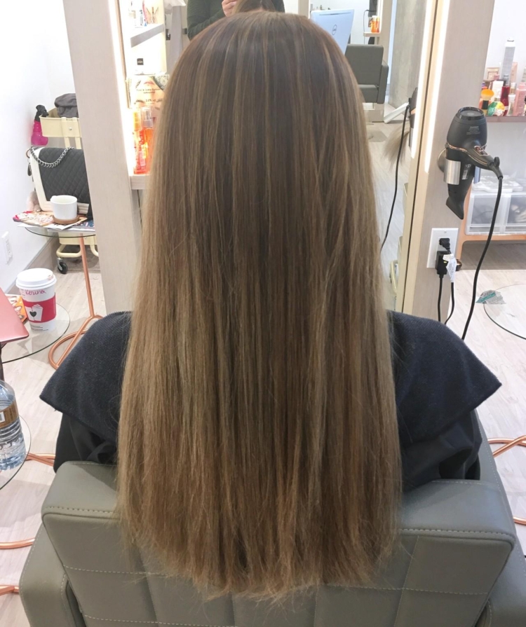 Тонирование волос