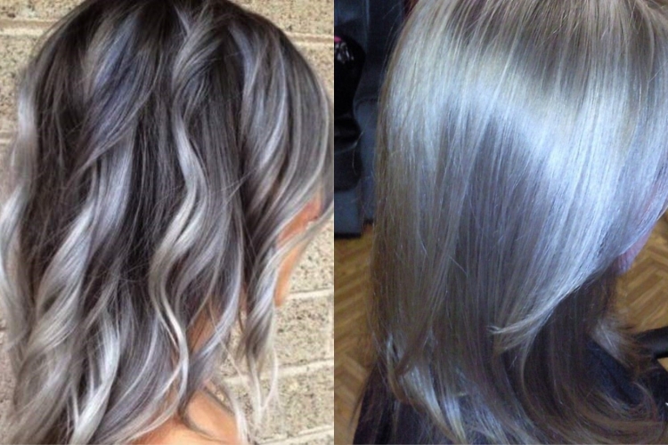 Тонирование волос в пепельный оттенок