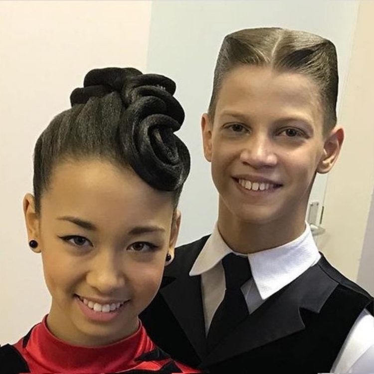 Причёски для мальчиков спортивные бальные танцы