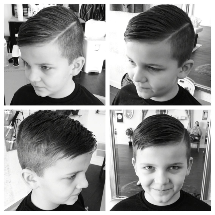 Стрижка для мальчика бальника