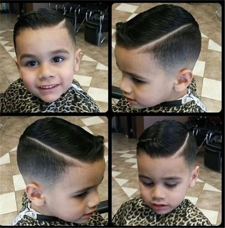 Короткая стрижка для мальчика бальника