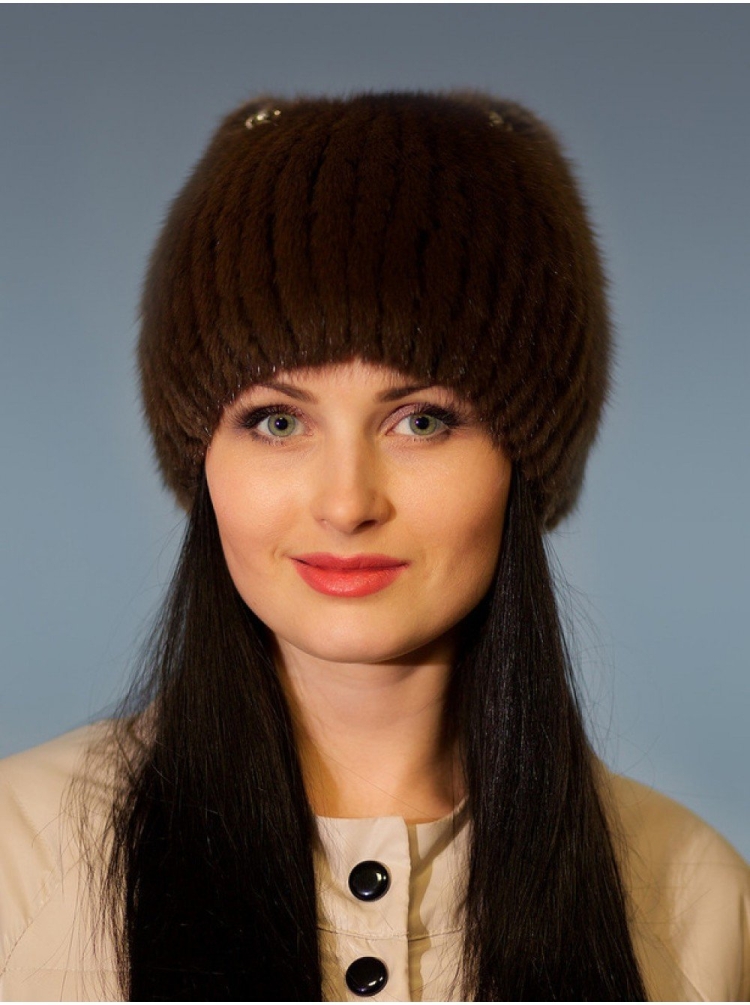 Шапка вязаная норка Фортис