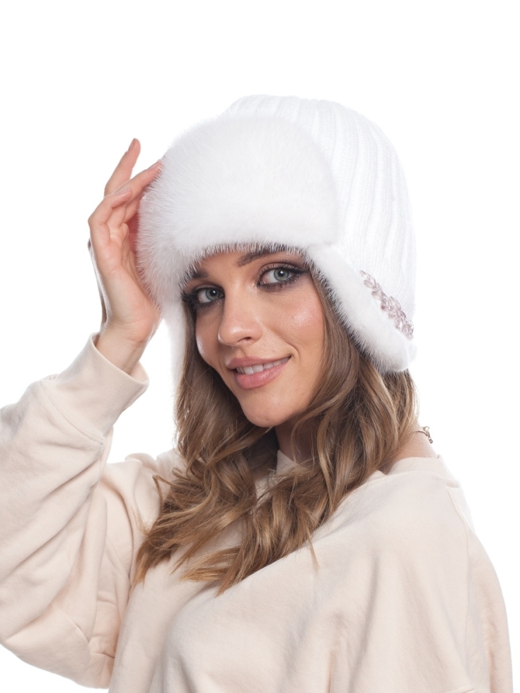 Шапка ушанка женская 2022