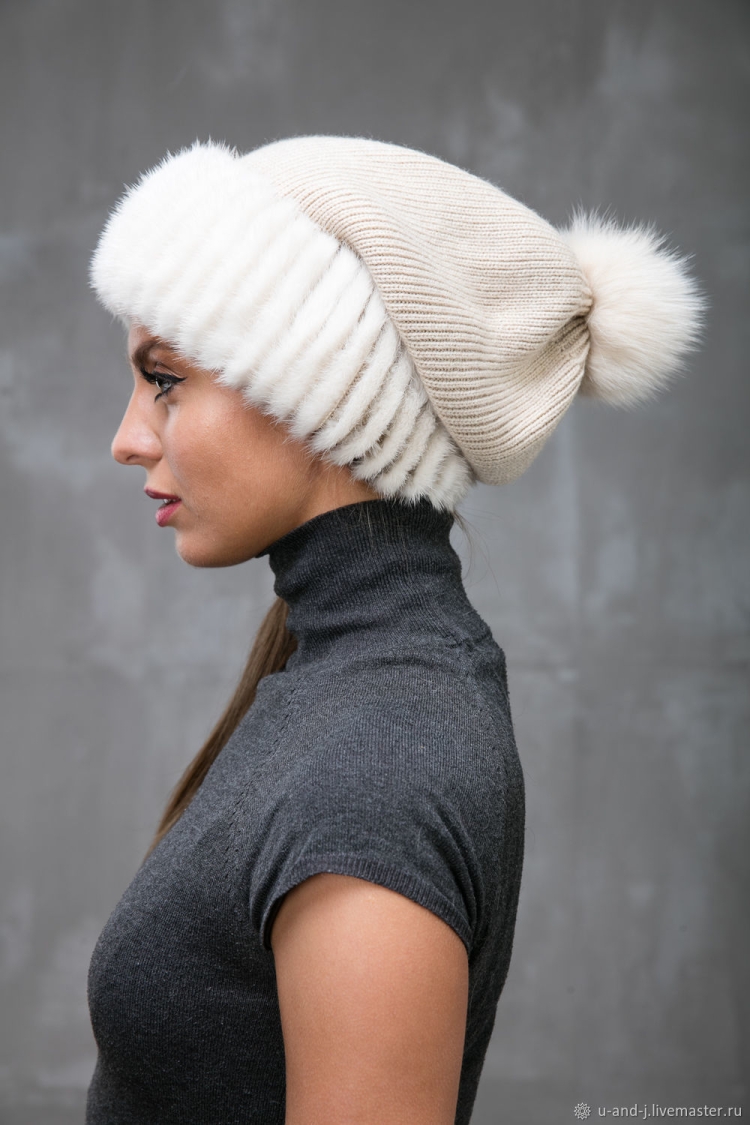 Меховой капор Николь