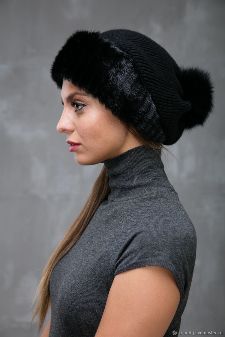 Шапка VDP норковый