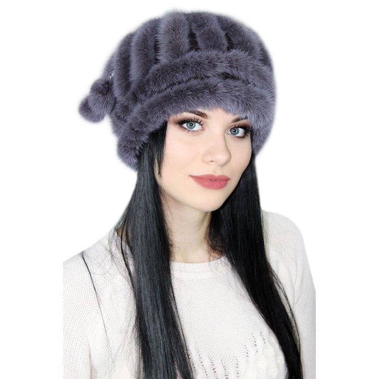 Шапка вязаная ангорка Фортис