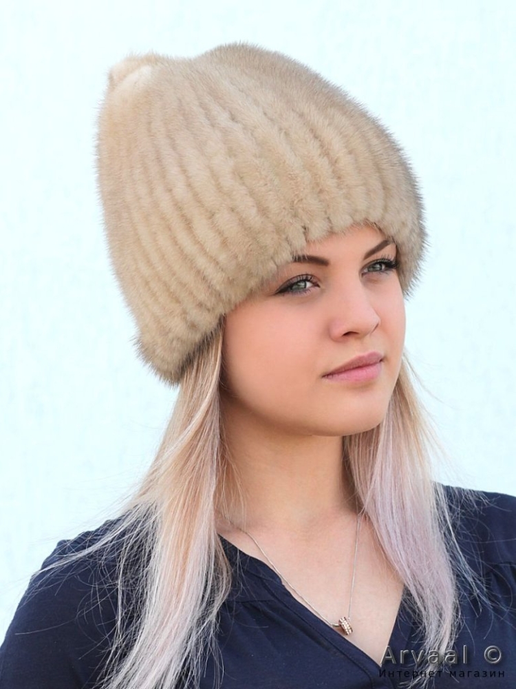 Шапка снопик из норки