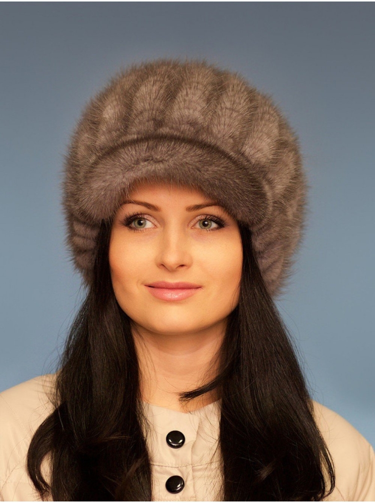 Шапка норка баронесса элита