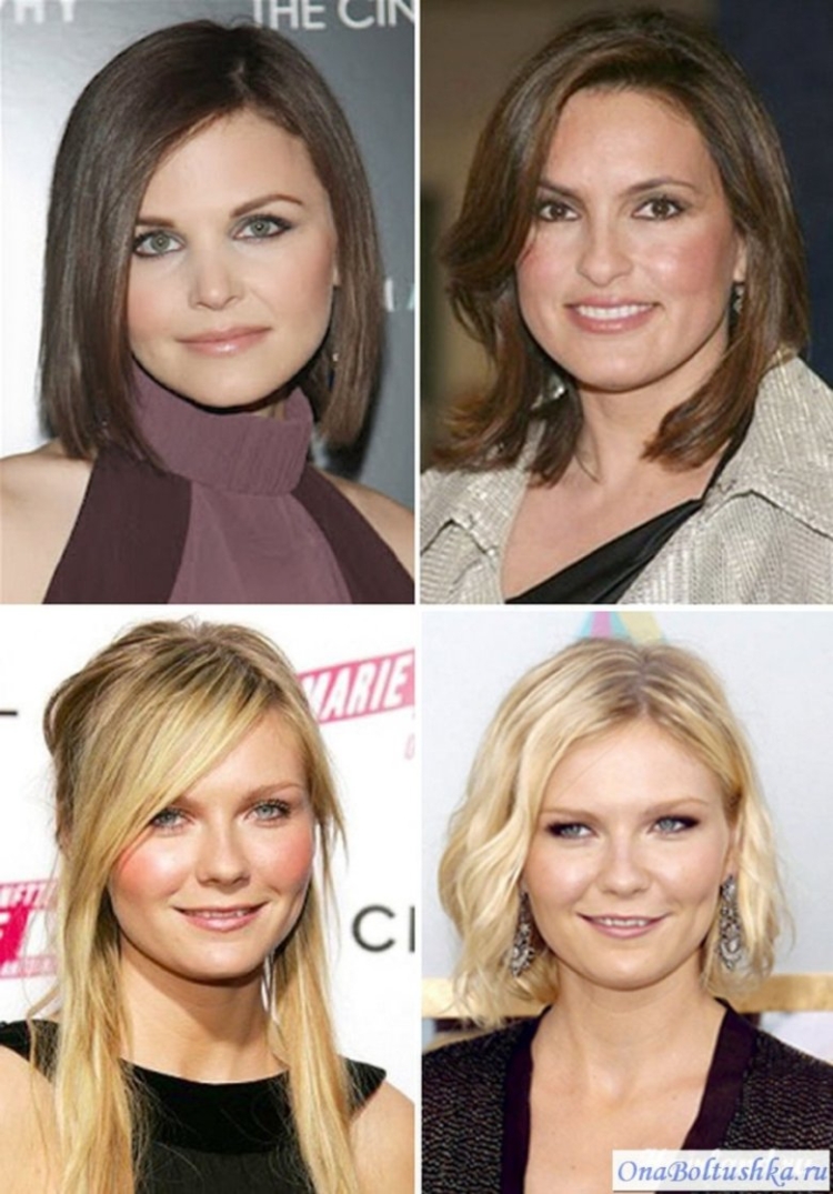 Стрижки для широкого лица