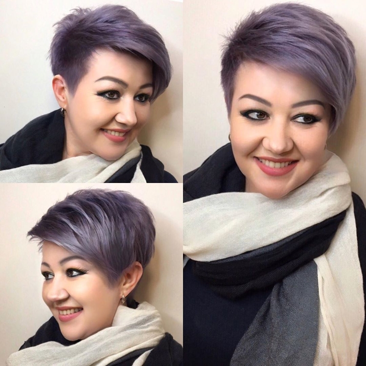 Короткие стрижки для женщин ассиметрия