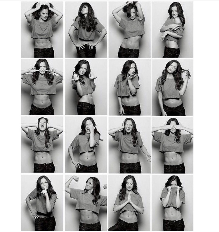 Позы для фотосессии для полных