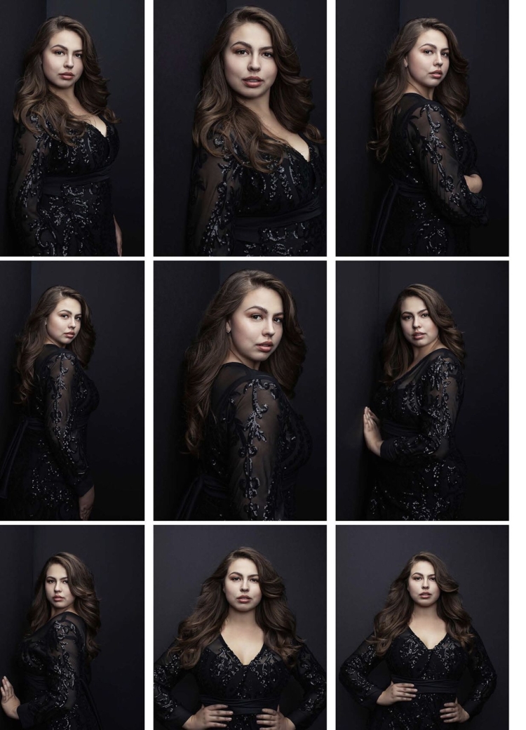 Сью Брайс позирование