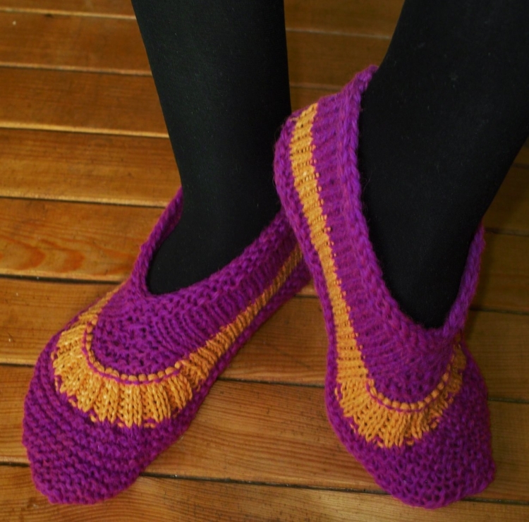 Тапочки следочки Таши Деркач