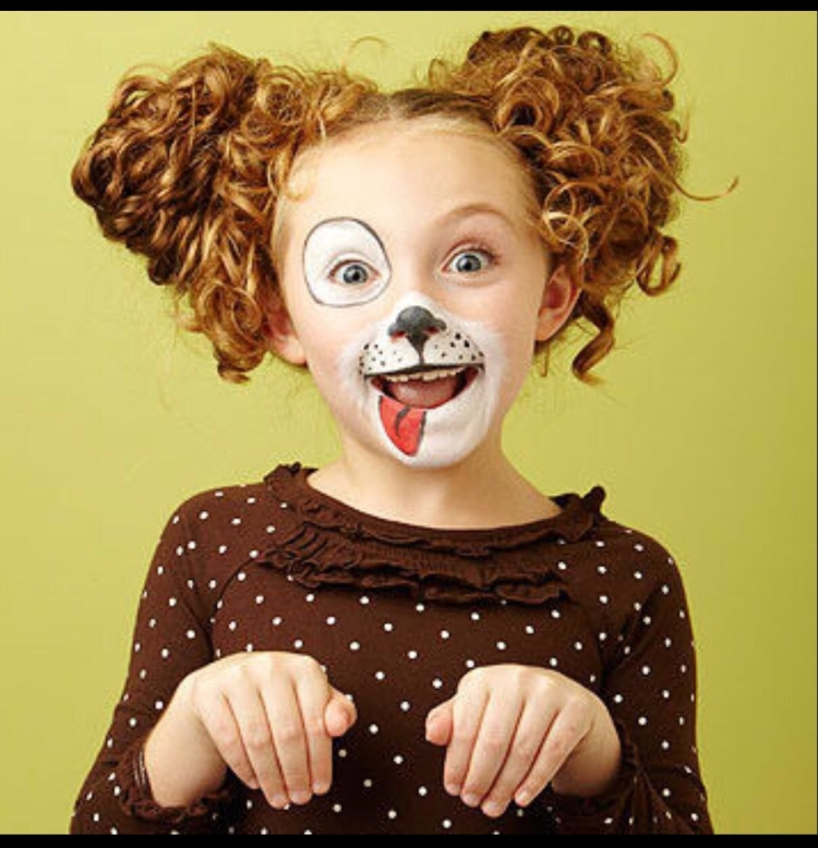 Грим собаки для детей