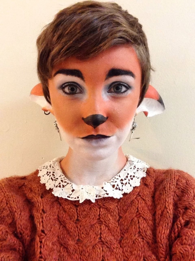 Макияж белочки