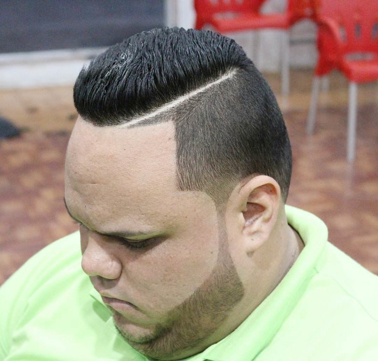 Стрижка гребень мужская